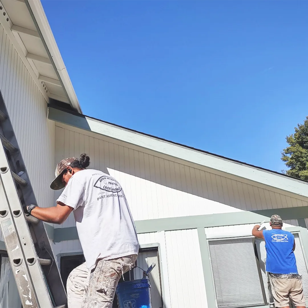 Eddie Navarro Painting repair project
